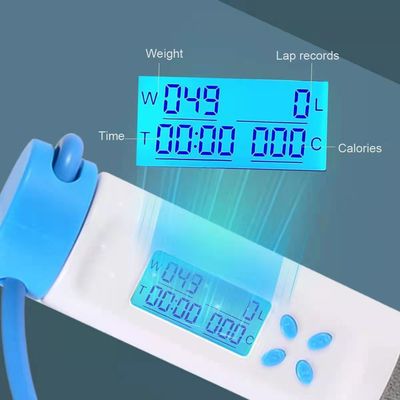 피트니스 점프 로프 유니섹스 157 G 홈 운동 가중 속도 점프 로프 카운터와 스마트 무선