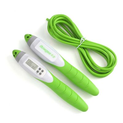 디지털 점프 로프 얽매임 무료 부드러운 구슬 로프 편안한 파동 손잡이와 조정 가능한 길이 피트니스 활동에 대한 운송 요금