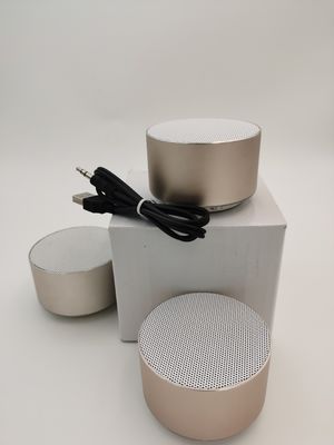 CE ROHS 인증 휴대용 블루투스 스피커 손 자유 69x69x42mm