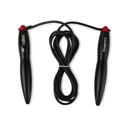 PVC 점프 로프 조정 로프 길이 JP-100 LCD 카운터 패널 피트니스 운동을 위한 점프 로프