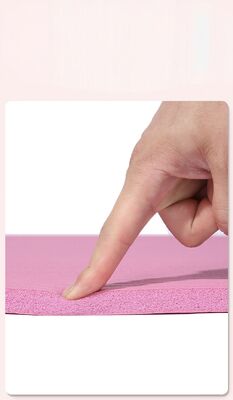 고 탄력성 환경 친화적 인 PVC 요가 매트 운동 요가 세션 가정 및 체육관 사용 방법 및 색상