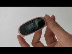 분홍색 손잡이 걸음표