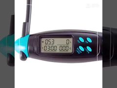 홈 운동 안티 슬리드 핸들 로 배가 없는 가중된 점프 로프